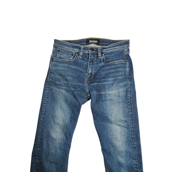 Revtown Sharp Decade Denim 5 Pocket Straight Leg Men Jeans Size W30 x L30 (29") - Picture 3 of 9